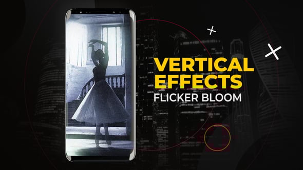 Videohive Vertical Flicker Bloom Effects | After Effects