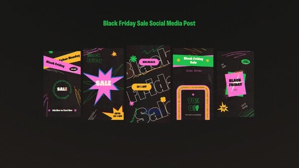 Videohive Black Friday Sale Social Media Post