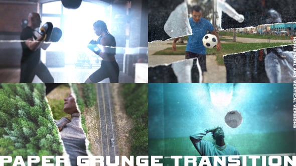 Videohive Paper Transition – Grunge Transition 55275112