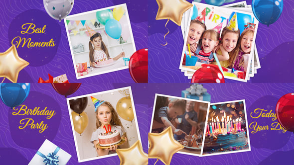 Videohive Happy Birthday Slideshow 55570080
