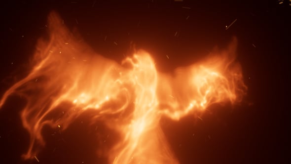 Videohive Fire Phoenix Reveal