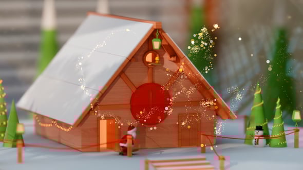 Videohive Christmas House