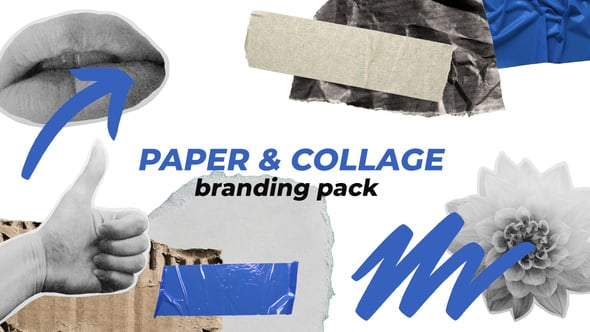 Videohive Paper & Collage Branding Pack
