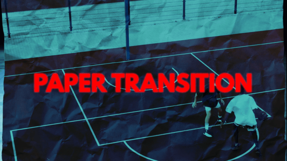 Videohive Paper Transition