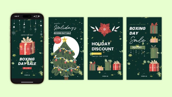 Videohive Boxing Day Sale Instagram Story