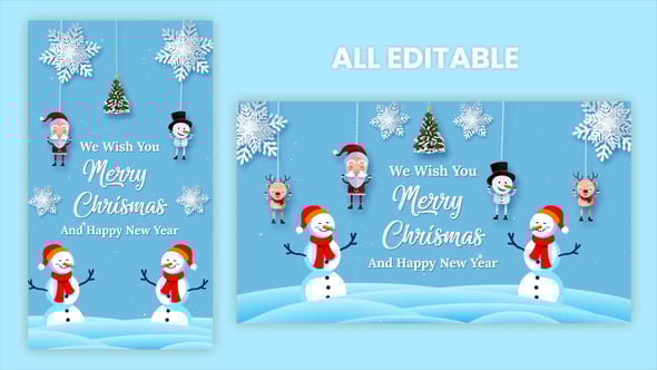 Videohive Merry Christmas 55580544