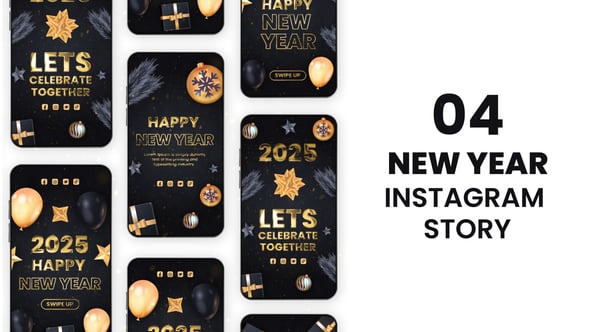 Videohive New Year Stories 55675136