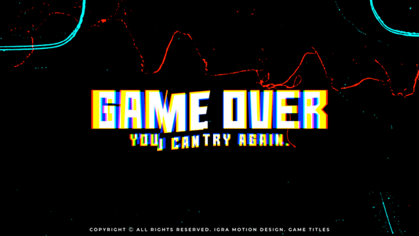 Videohive Game Titles