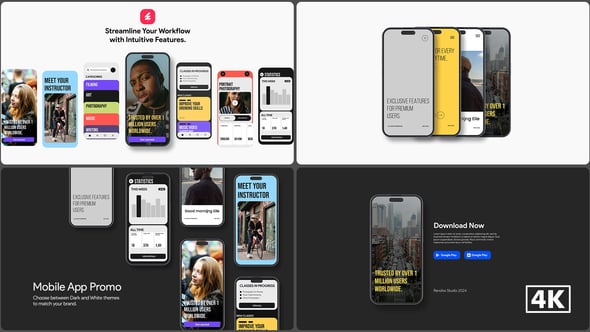 Videohive Mobile App Promo 55735507
