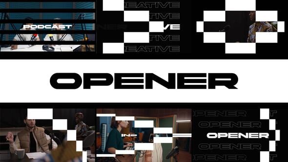 Videohive Podcast Opener | Creative Intro