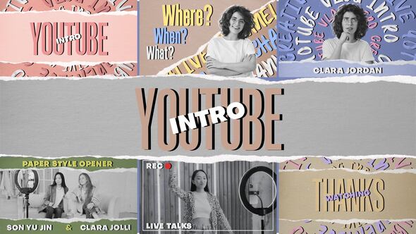 Videohive Paper Intro 55846776