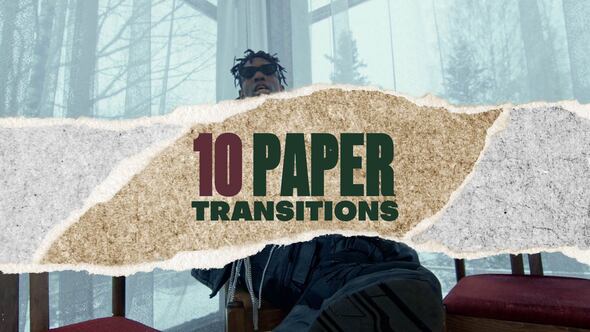 Videohive Paper Transition V4