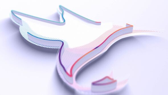 Videohive 3D Clean Logo Reveal 55729257