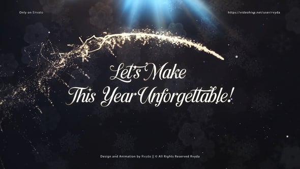 Videohive Happy New Year Wishes 55831439