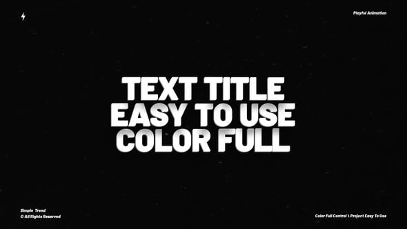 Videohive Text Animation | After Effects 55703304