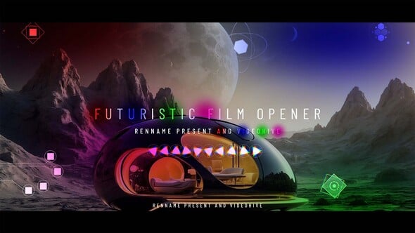 Videohive Futuristic Film Opener