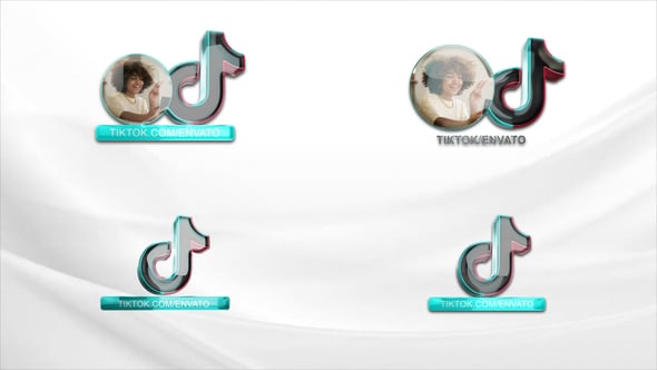 Videohive Tiktok Logo Opener ( No Plugin Required)