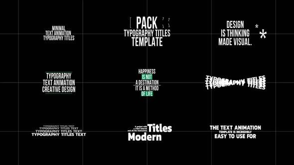 Videohive Simple Text Animation | AE |