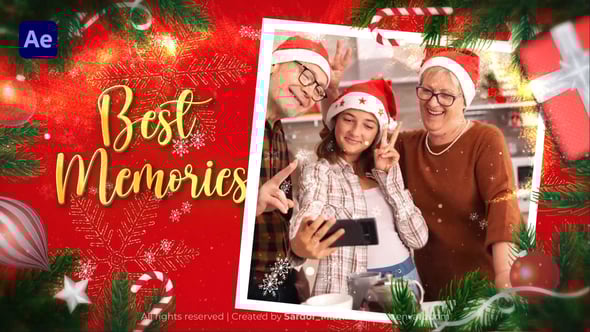 Videohive Merry Christmas Slideshow 2025