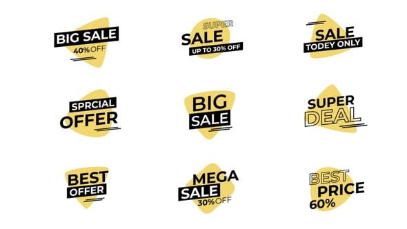 Videohive Sale Titles | After Effects 55812897