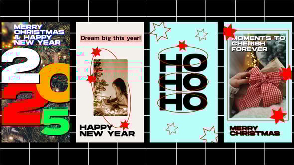 Videohive Instagram Stories | Christmas & New Year 55697232