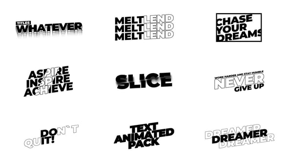 Videohive Modern Titles | AE 55903880