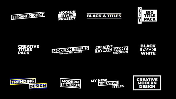 Videohive Glitch Text Animation | AE
