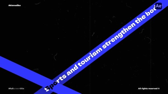 Videohive Full Screen Titles 55580637