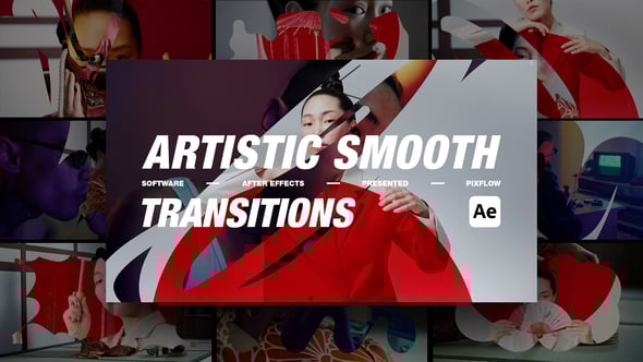 Videohive Artistic Smooth Transitions for After Effects