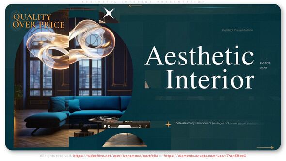 Videohive Aesthetic Interior Presentation