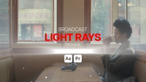 Videohive Broadcast Light Rays
