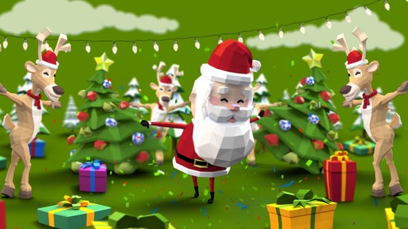 Videohive Christmas Dance Greetings 2025