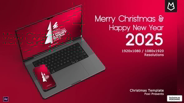 Videohive Christmas Greeting and New Year Opener Intro