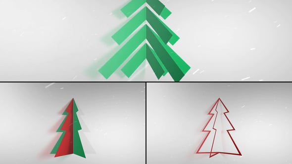 Videohive Christmas and New Year Card