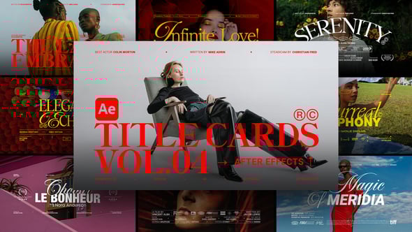 Videohive Title Card Vol. 04 Ae