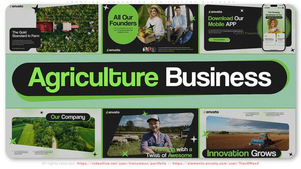 Videohive Creative Innovation Agriculture Business