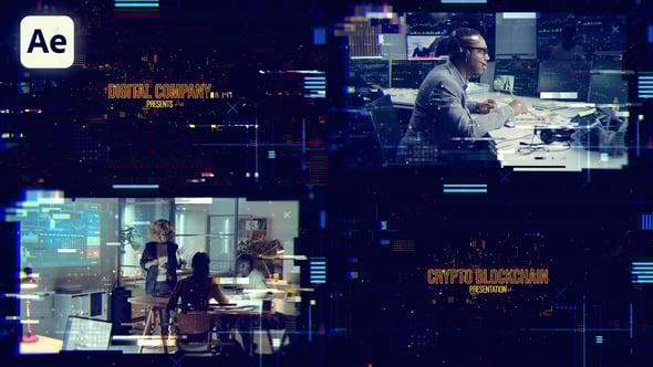 Videohive Crypto Digital Titles