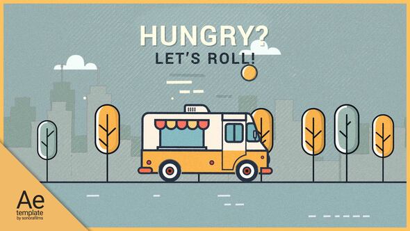 Videohive Food Truck Promo