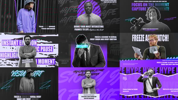 Videohive Ultimate Freeze Frame Collection