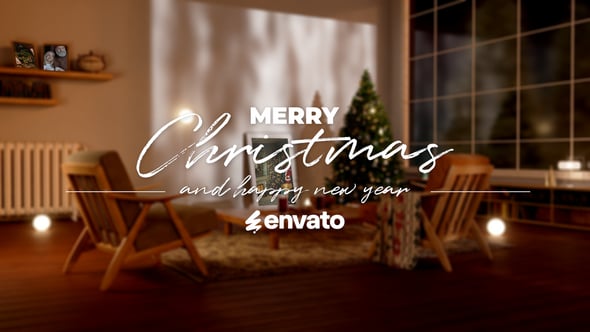 Videohive Romantic Christmas Room