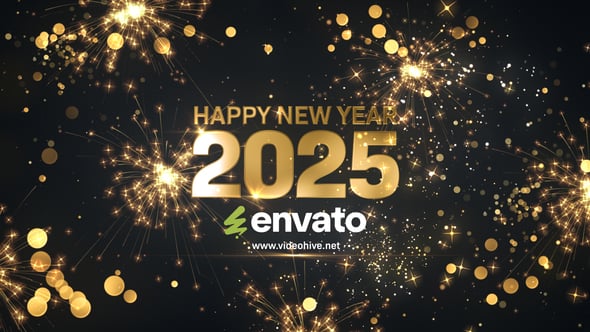 Videohive Happy New Year 2025 Wishes