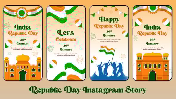 Videohive Happy Republic Day Instagram Story