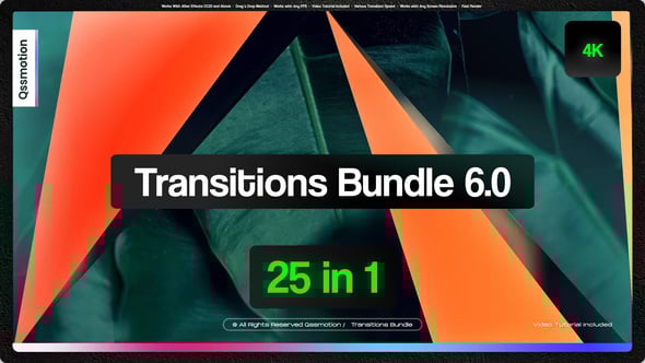 Videohive Transitions Bundle 6.0