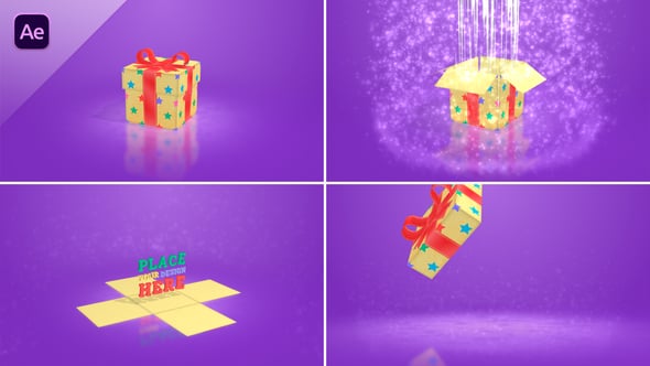 Videohive Surprise Gift Box
