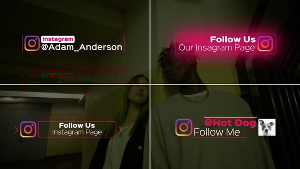 Videohive Social Media Lower Thirds 2