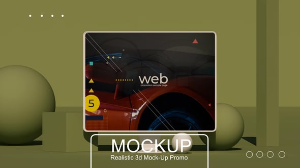 Videohive Monitor MockUp 2