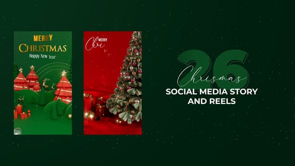 Videohive Christmas Story&Reels V2