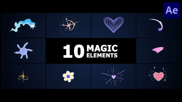 Videohive Magic Elements | After Effects