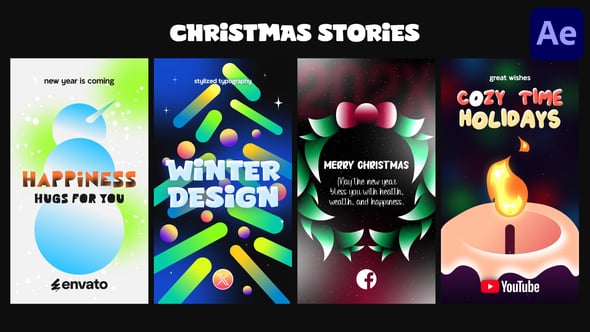 Videohive Christmas Stories | After Effects 55760954