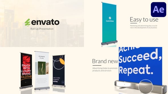 Videohive Roll Up Presentation for After Effects 55627491